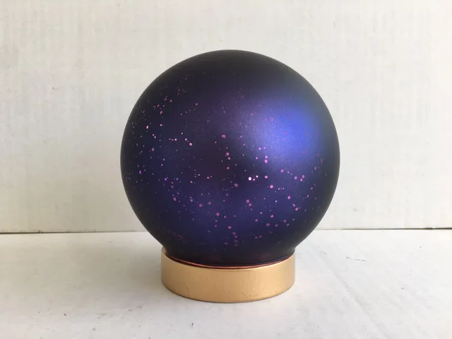 Led glass lamp