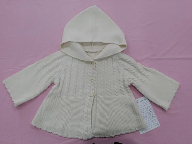 Kids'knit sweater-sweet girl