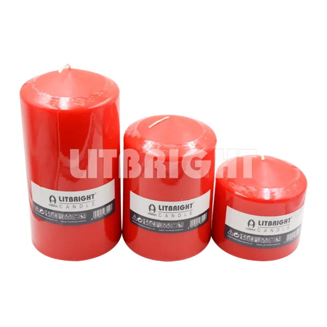 Pillar candle-candle manufacture