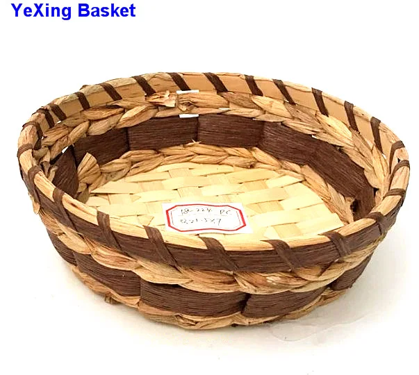 Water hyacinth storage basket
