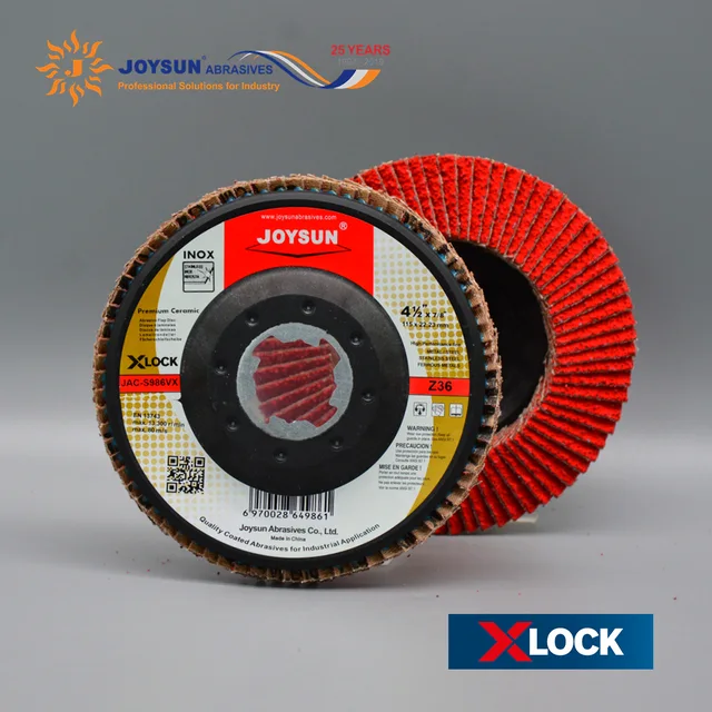 X-LOCK S986VX Premium CERAMIC Flap Disc
