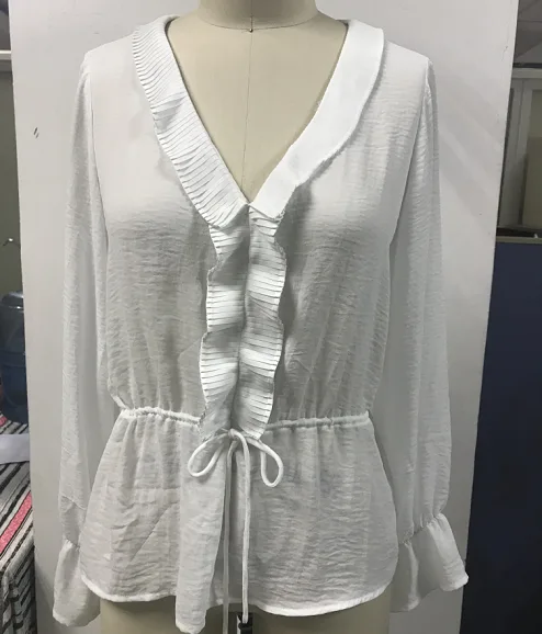 Ladies 100% Polyester Blouse