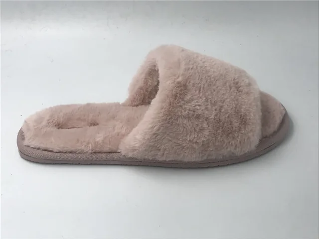 Ladies Classic Fashion Indoor Outdoor Slippers Sheepskin Mule/Fake fur Slip on Winter Bootie Water-Resistant Wollen Fake fur slippers