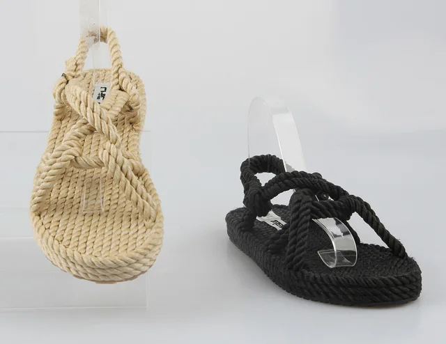 Ladies Hemp Rope Shoes