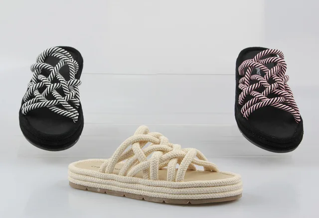Ladies Hemp Rope Shoes