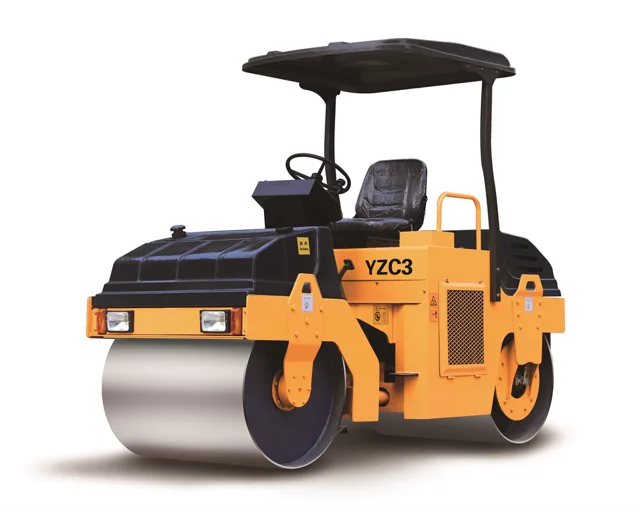 Small Double Drum Vibratory Roller