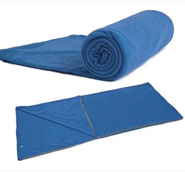 Polar fleece camping sleeping bag