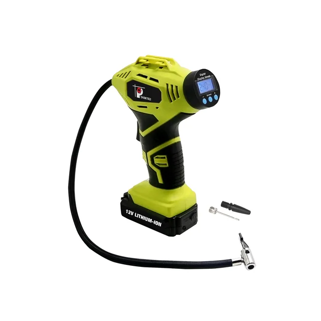 12V Lithium-ion Inflator Digital Gauge
