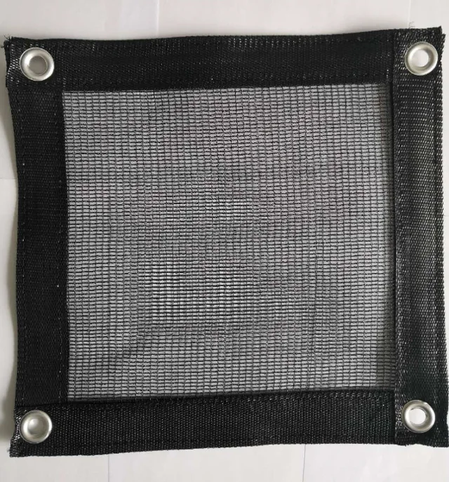 HDPE 110GSM with reinforced webbing metal eyelet Mesh net