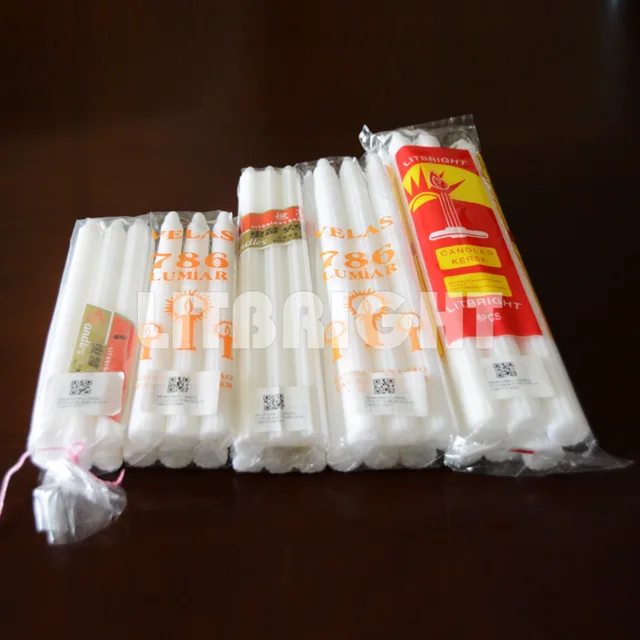 Fluted candle