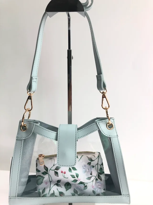 Digital print PVC shoulder bags