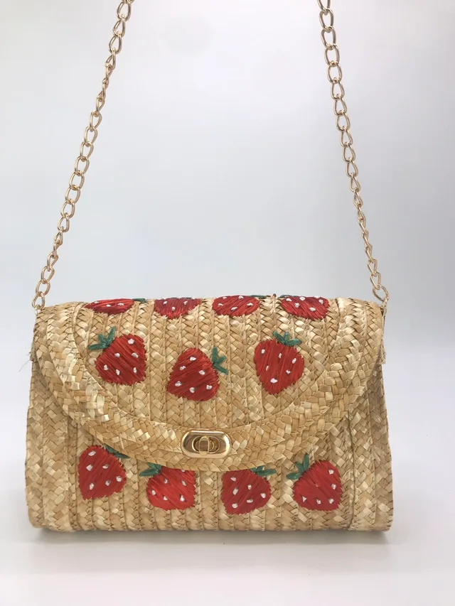 Straw bag