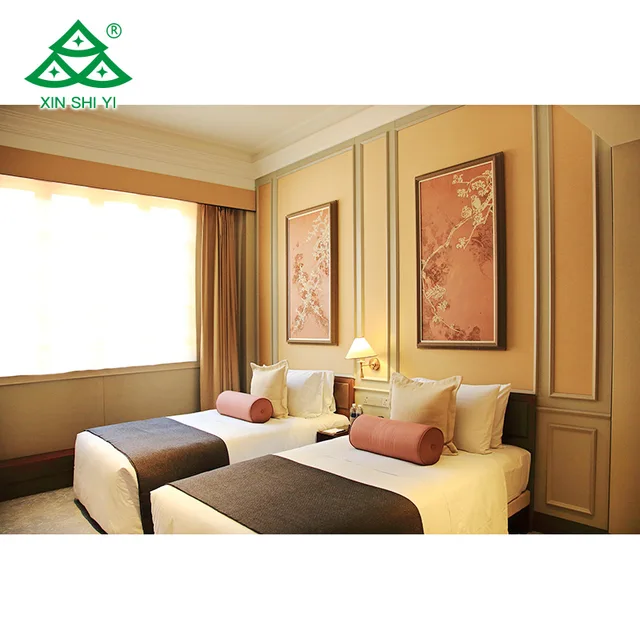 Luxury 4 star hotel suite room furniture king size bedroom sets hot selling