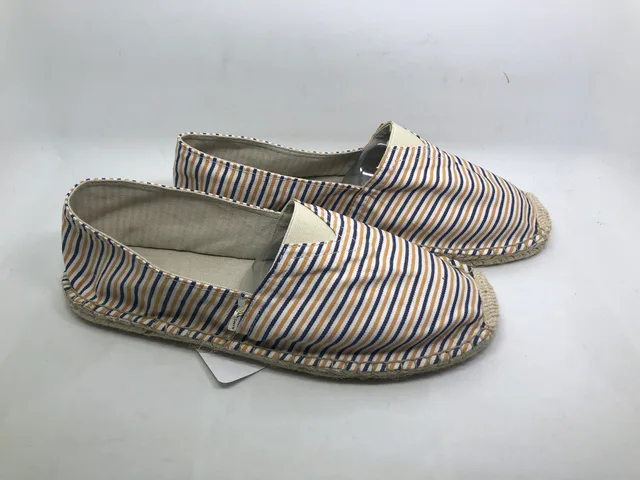 Men stripe espadrilles