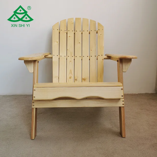 Outdoor furniture solid wood leisure chair beach recliner sofa