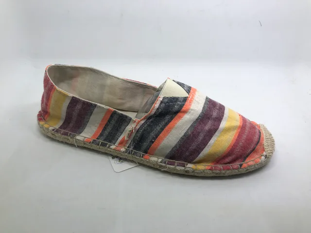 Men stripe espadrilles