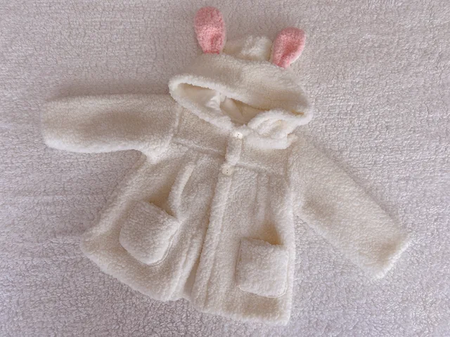 250g baby jacket with hat