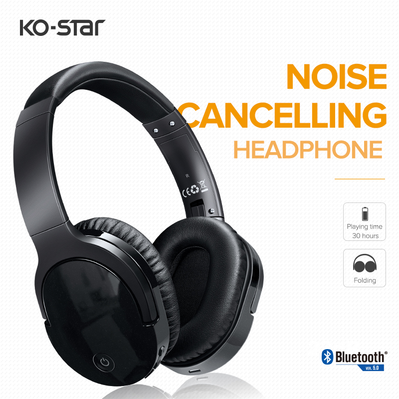 KO-STAR Smart active noise cancelling wireless headphone NB-1100FS
