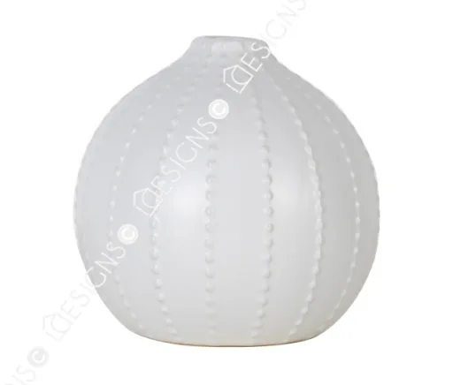 000000White Ceramic Flower Vases,Home Decor Vase and Table Centerpieces Vase Decorative Tribal