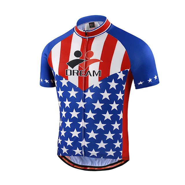 Professional custom design powerband short sleeve cycling jersey 05