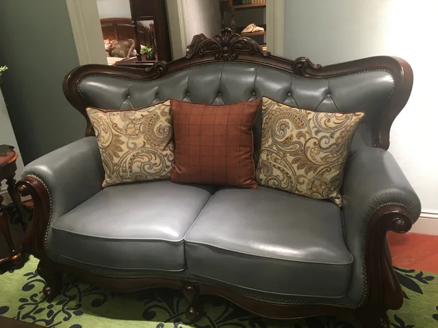 Leather sofa
