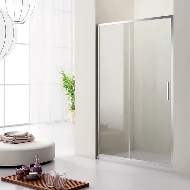 PCM155simple shower door,6mm glass shower enclosure,sliding door shower cubicles