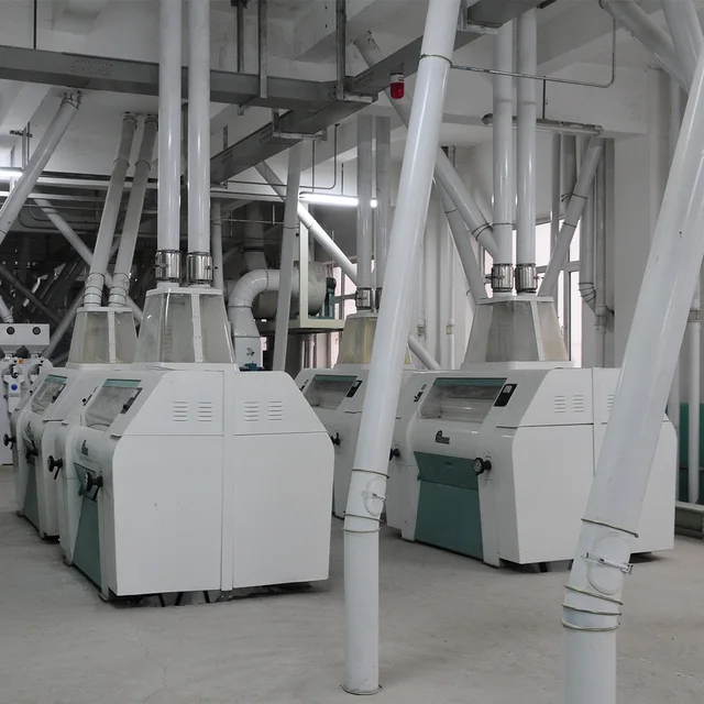 50-300ton Large Scale Complete Maize Milling Plant Maize Flour Milling Line
