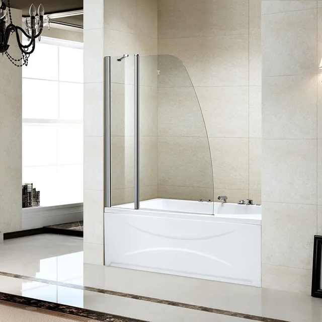 Bathtub screen,bathtub door,modern simple shower screen shower door pivot door shower enclosure