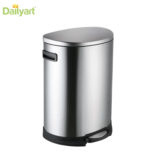 Stainless steel waste bin