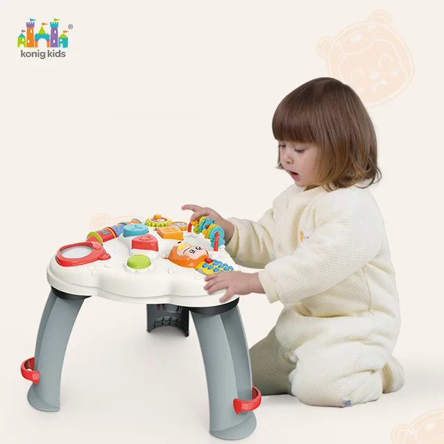 Konig Kids*Muti-funtional Activity Table,Learning Center,Educational Toys with Music and Lights