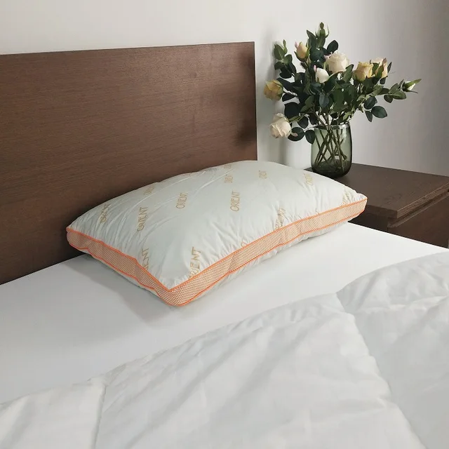 Copper infused printing fabric anti-bacterial pillow
