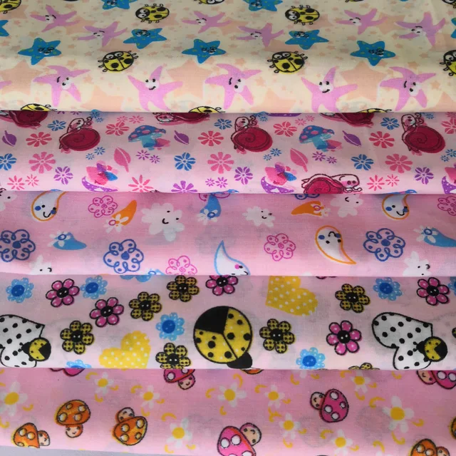 T/C 65 polyester 35 cotton floral printed fabric