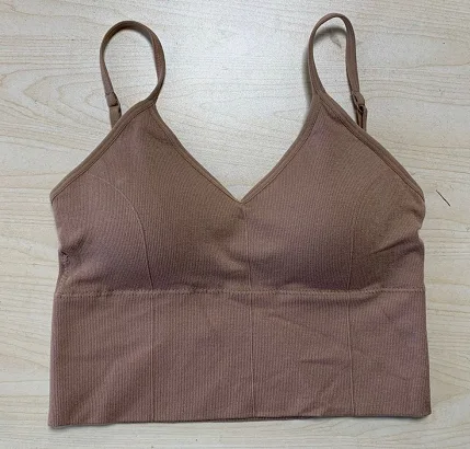 Seamless sports bra