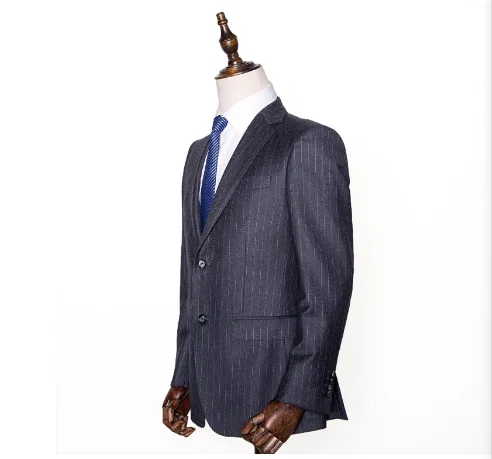 Men's Slim Suit Business Casual Professional Wear Wedding Groom Suit