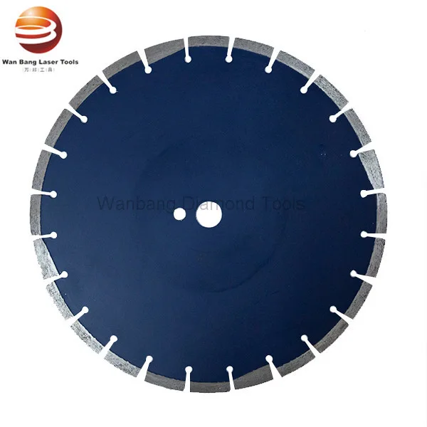 12-14" laser welded diamond saw blade for asphalt and green concrete