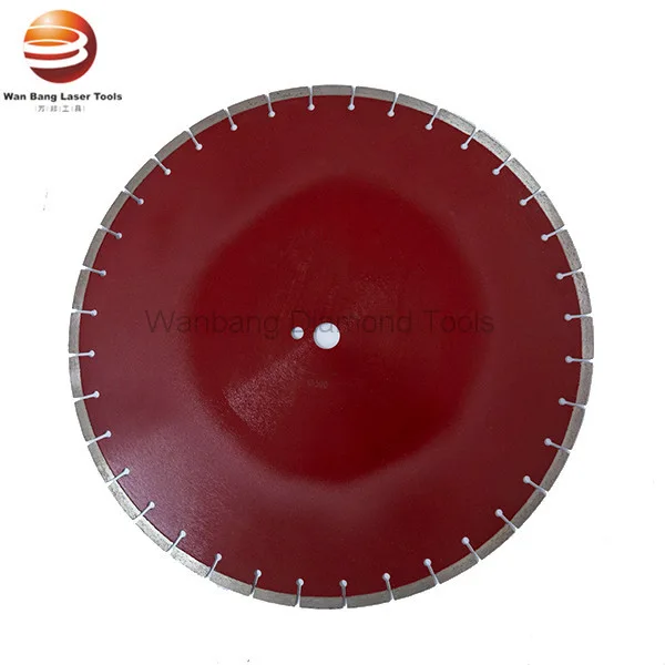 16" laser welded diamond saw blade for general purpose and reinforced concrete cutting tools