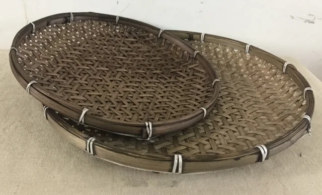 Bamboo decoration storage basket