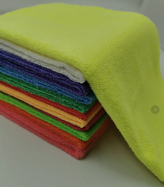 Warp knitting cleaning towel microfiber towel