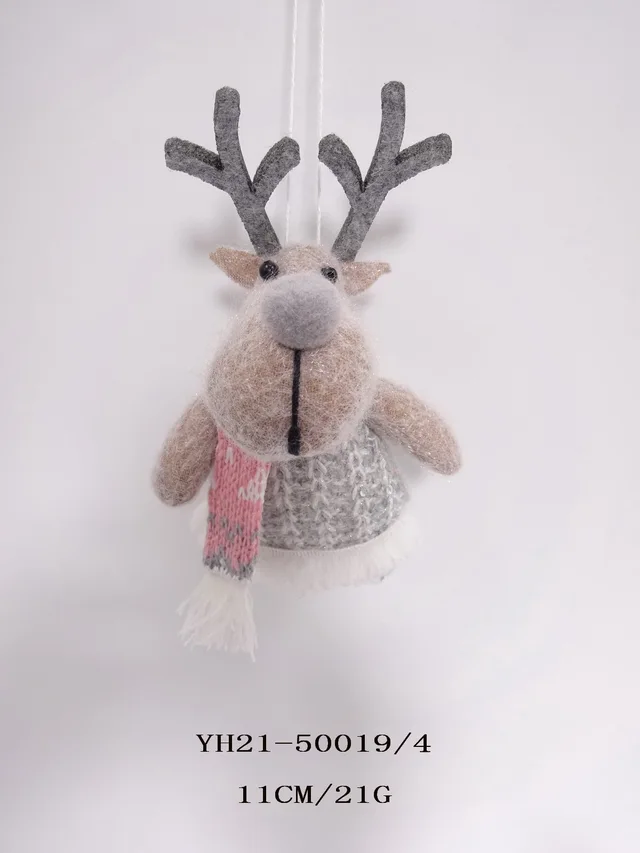 Christmas Decoration,Xmas Deco,Christmas Ornaments,Seasonal Decoration,Seasonal Deco,Fabric,Plush,11CM Santa/snowman/reindeer/gnome Hanging Décor