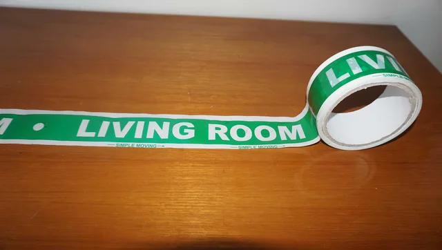 Living Room Printed Tape