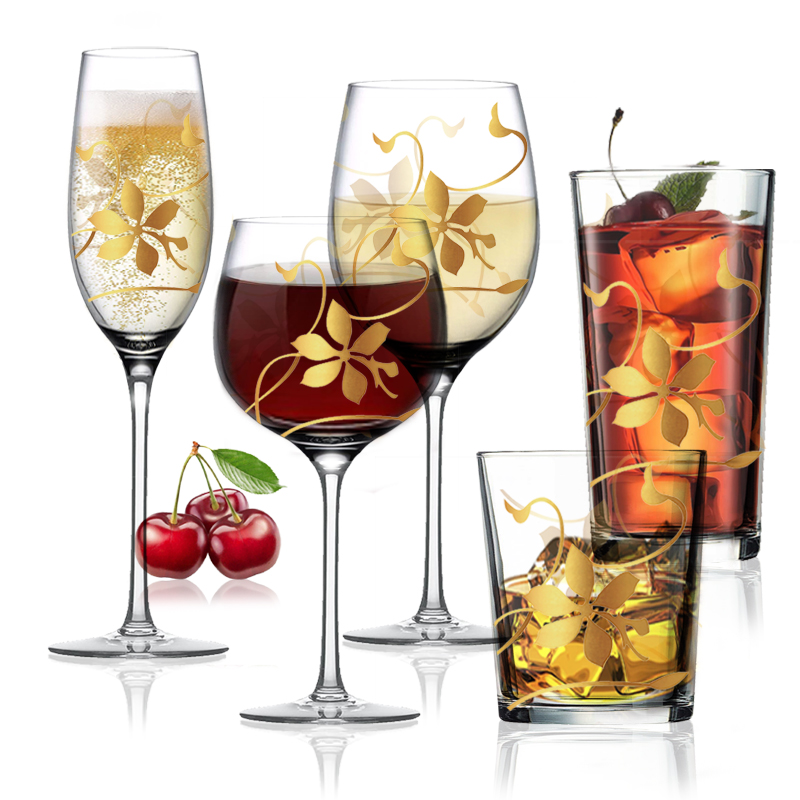 Glassware beer mug wine glass white wine champagne highball DOF pitcher candleholder hurricane vase serveware drinkware kitchen