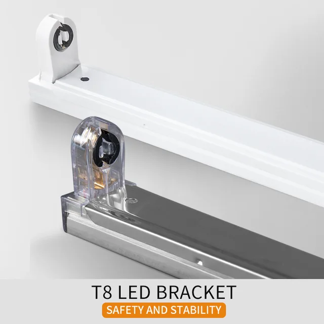 LED Tube Light Bracket 0.6m 0.9m 1.2m