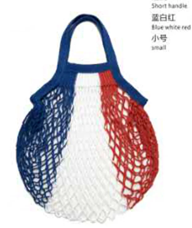 Eco-friendly cotton bag-France flag bag