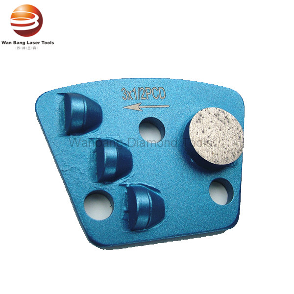 Diamond PCD floor grinding shoes for epoxy and concrete coating