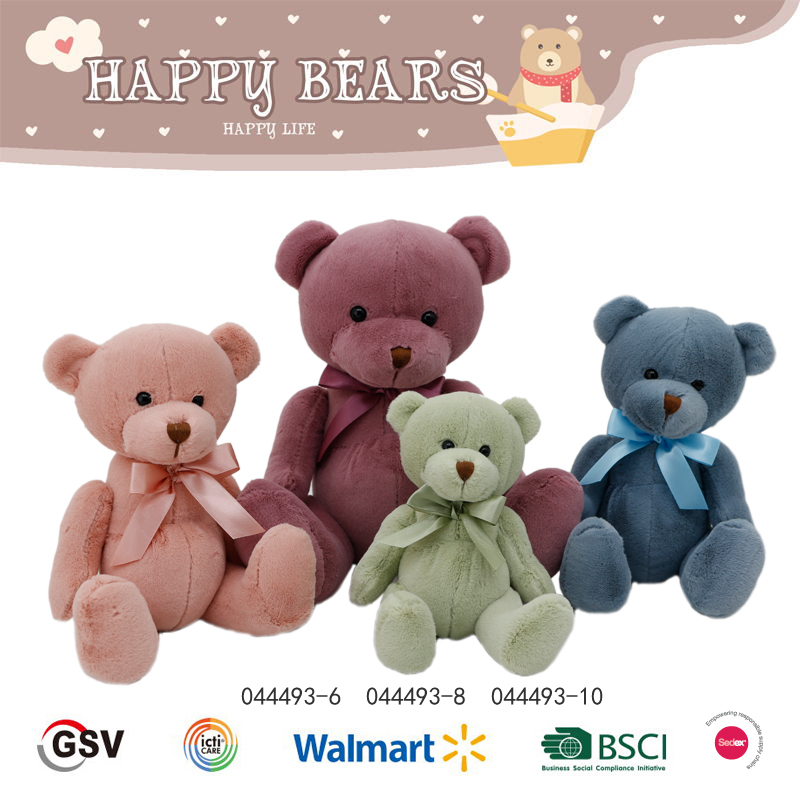 Bear Gtst Plush Toy（044493-6/044493-8/044493-10）