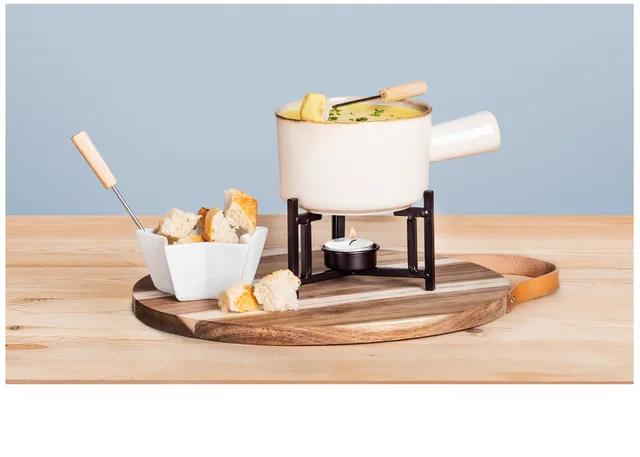 Cheese fondue set