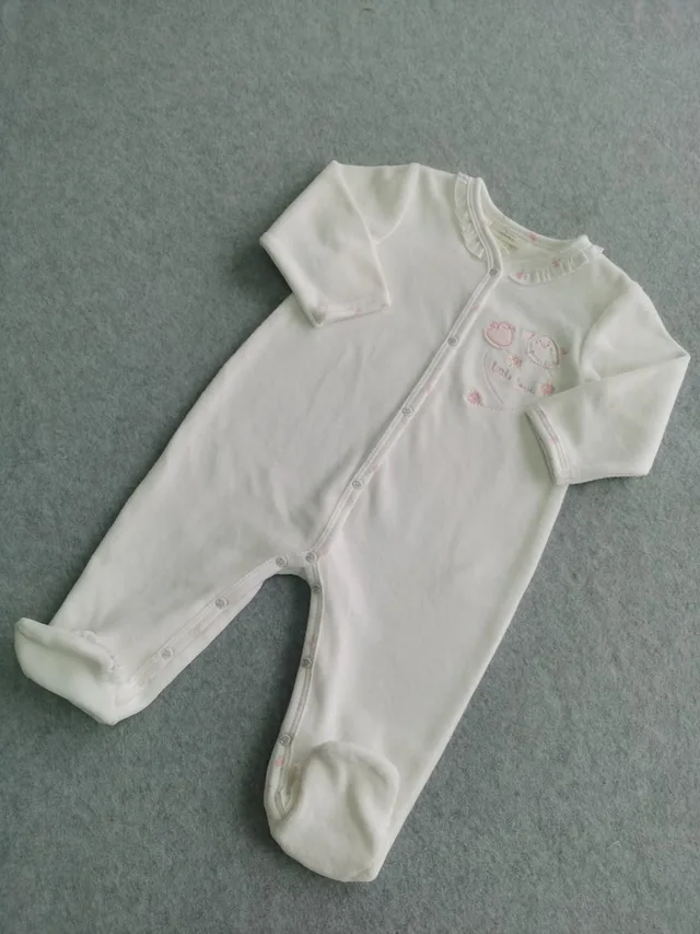 240g velvet baby romper