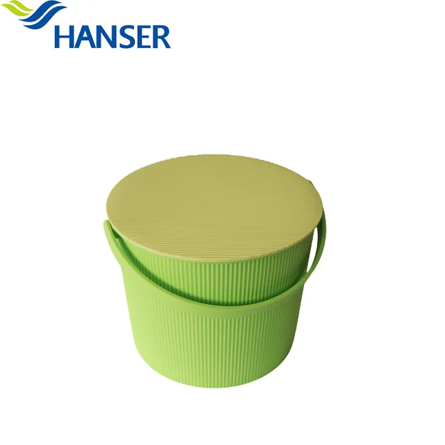 HANSER Multifunction Plastic Family Storage Box Toy clothes storage box and bucket