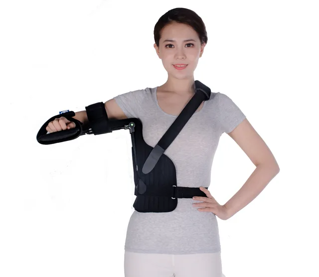 Adjustable shoulder brace