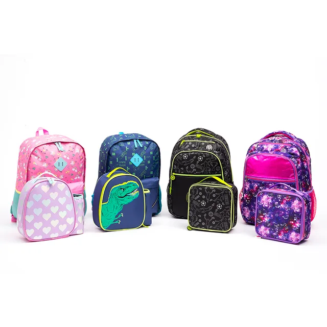 BTS student collection school backpack and lunch bag